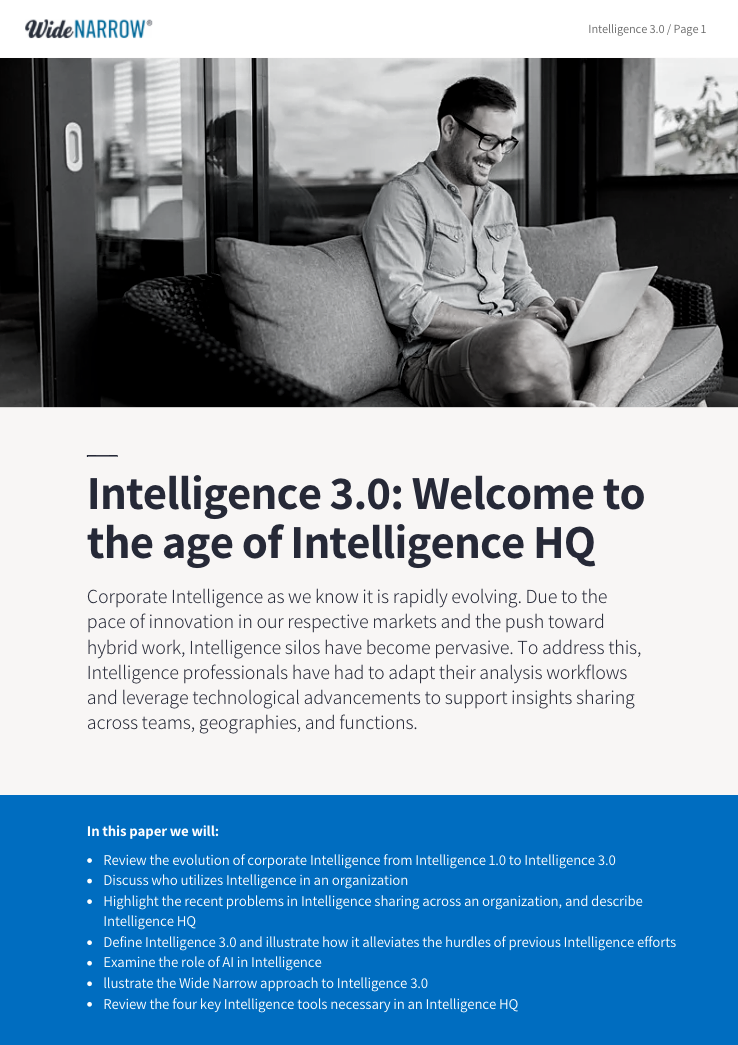 Intelligence 3.0 paper